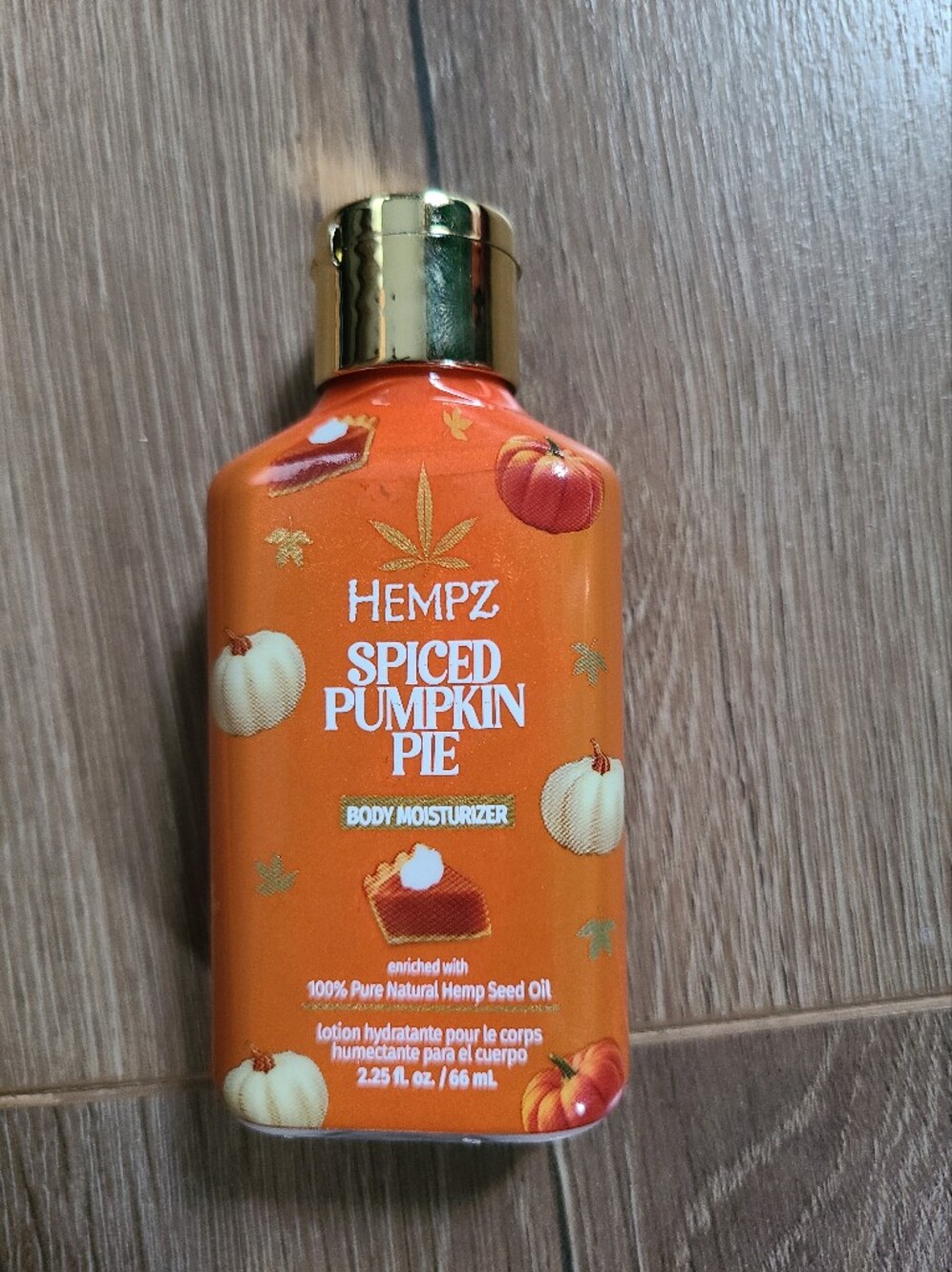 New Hempz Spiced Pumpkin Pie Body Moisturizer